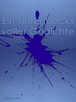 cover image of Ein Tintenklecks voller Gedichte